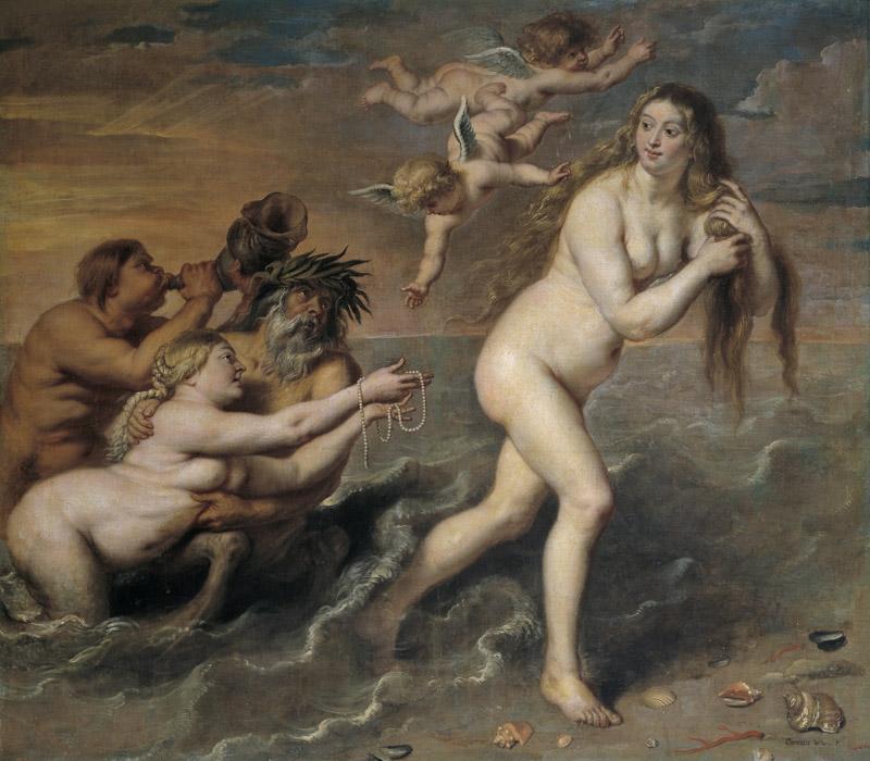 Vos, Cornelis de-Nacimiento de Venus-187 cm x 208 cm