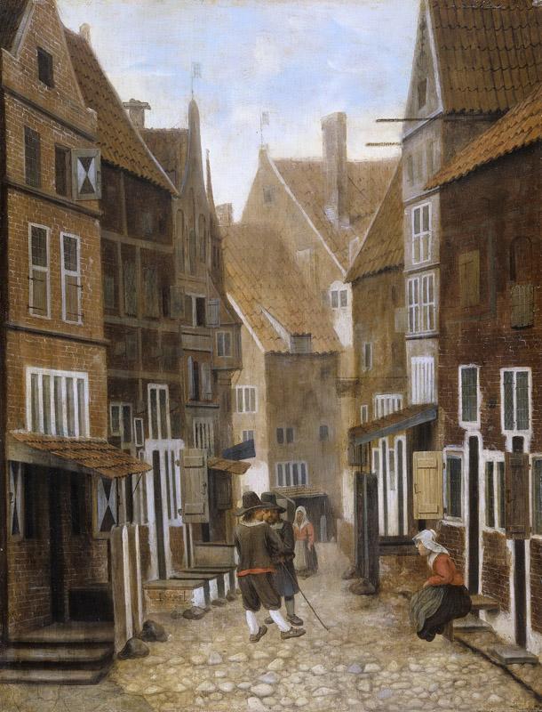 Vrel, Jacob -- Stadsgezicht, 1654-1662