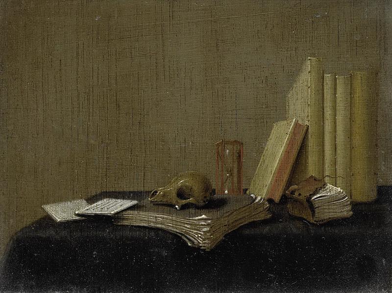Vucht, Gerrit van -- Vanitas stilleven, 1658-1697