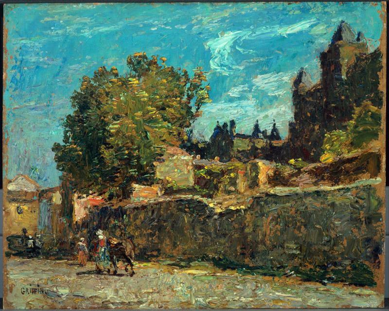 Walter Griffin (1861 - 1935) (American)-Carcassonne
