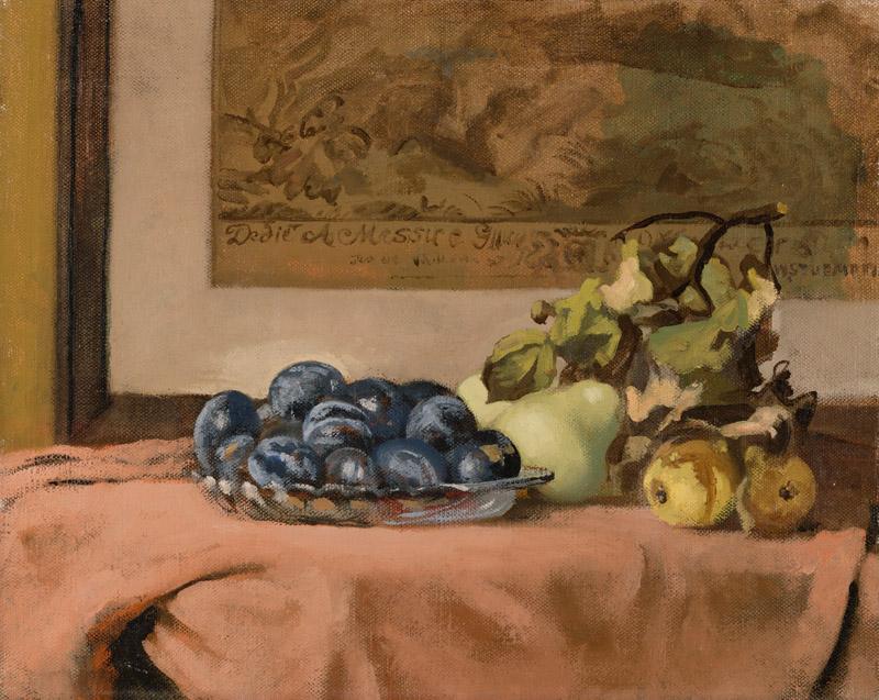 Walter Stuempfig - Still Life with Plums, 1953