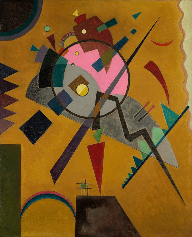 Wassily Kandinsky - Rose with Gray, 1924