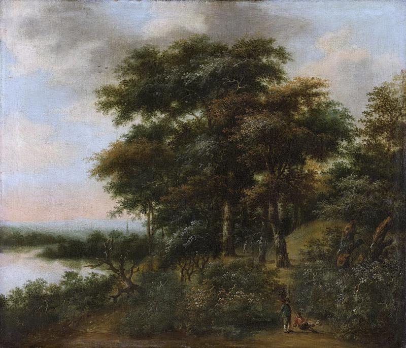 Waterloo, Anthonie -- Boomrijk landschap, 1640-1690