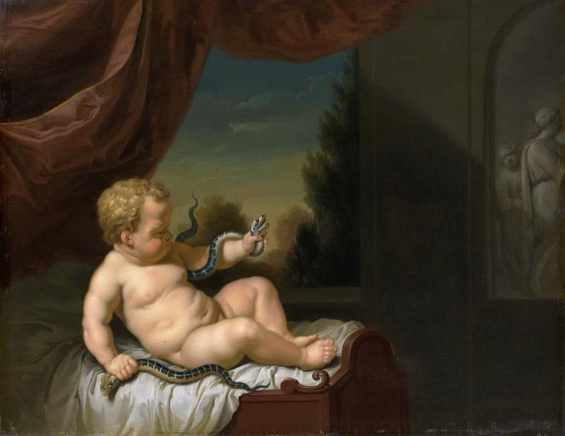 Werff, Pieter van der -- De jonge Hercules met de slangen, 1700 - 1722