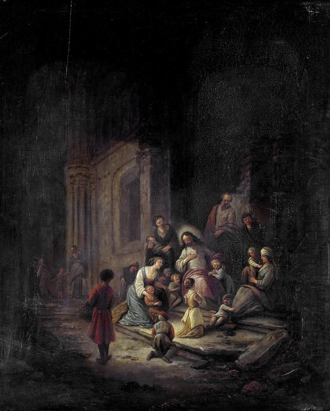 Wet, Jacob de (I) -- Christus zegent de kinderen, 1640-1672