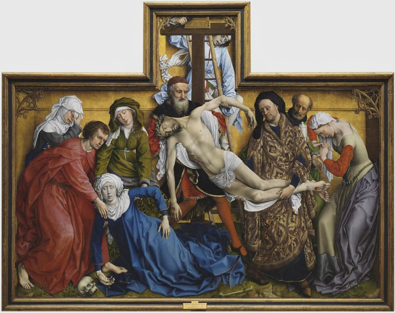 Weyden, Roger van der-El Descendimiento-220 cm x 262 cm