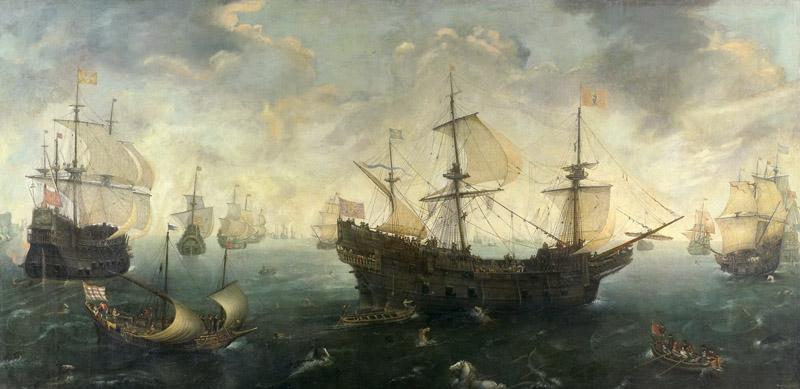 Wieringen, Cornelis Claesz. van -- De Spaanse Armada voor de Engelse kust, 1620 - 1625