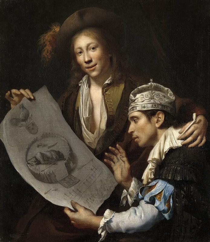 Wijckersloot, Johannes van -- Allegorie op de Franse invasie in de Nederlanden in 1672