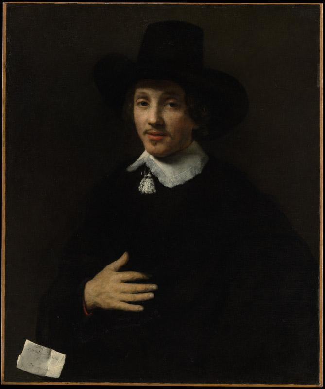 Willem Drost--Portrait of a Man
