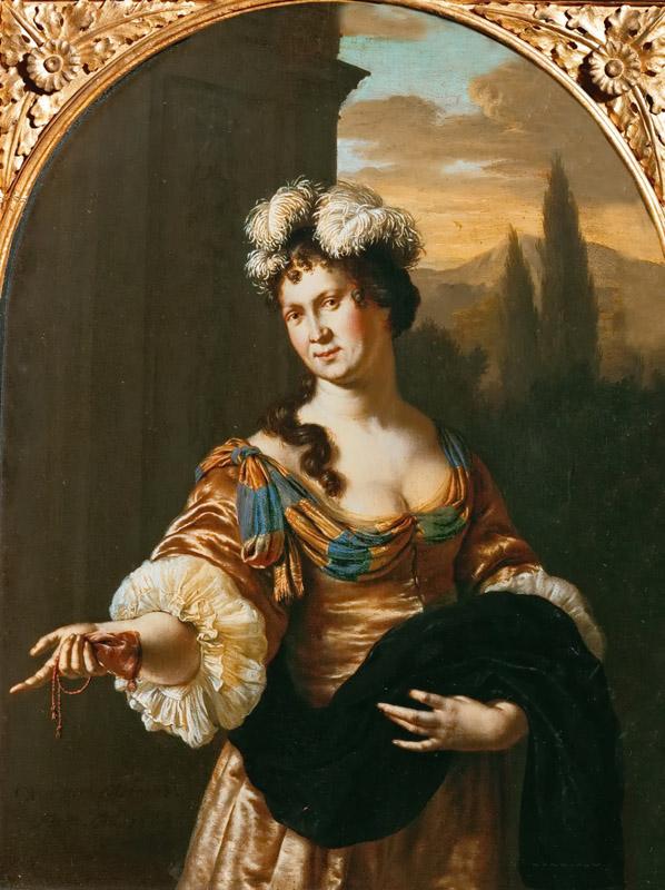 Willem van Mieris <br> A Lady