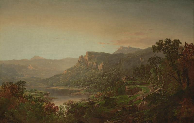 William Louis Sonntag - Evening in the Mountains, ca. 1860-1870