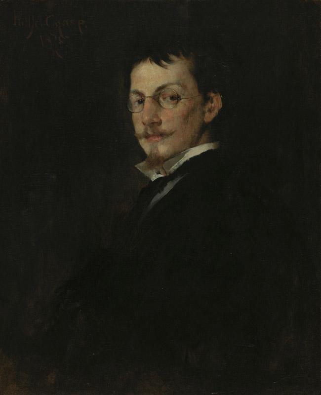 William Merritt Chase - Baron Hugo von Habermann, 1875