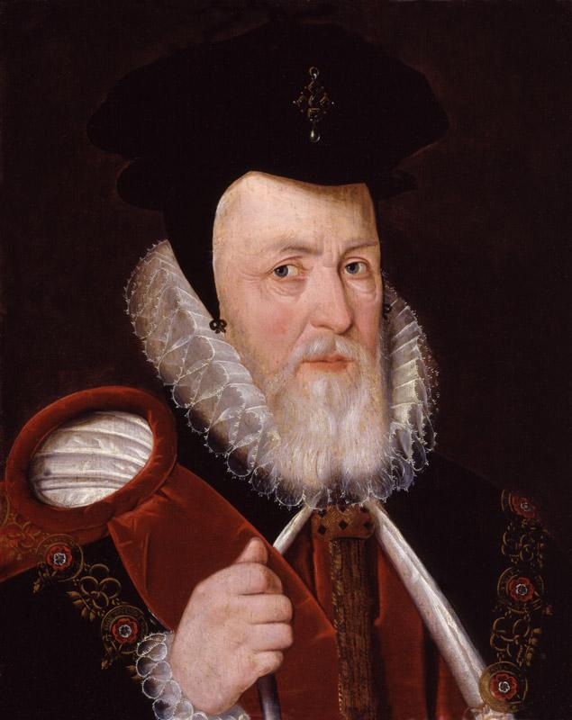 William Cecil, 1st Baron Burghley from NPG