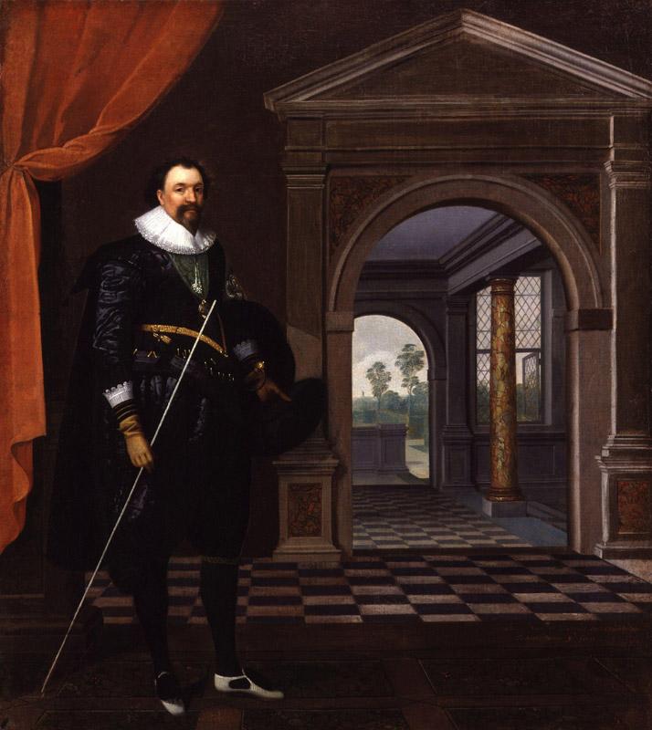 William Herbert, 3rd Earl of Pembroke by Daniel Mytens
