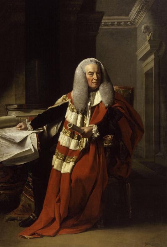 William Murray, 1st Earl of Mansfield by John Singleton Copley