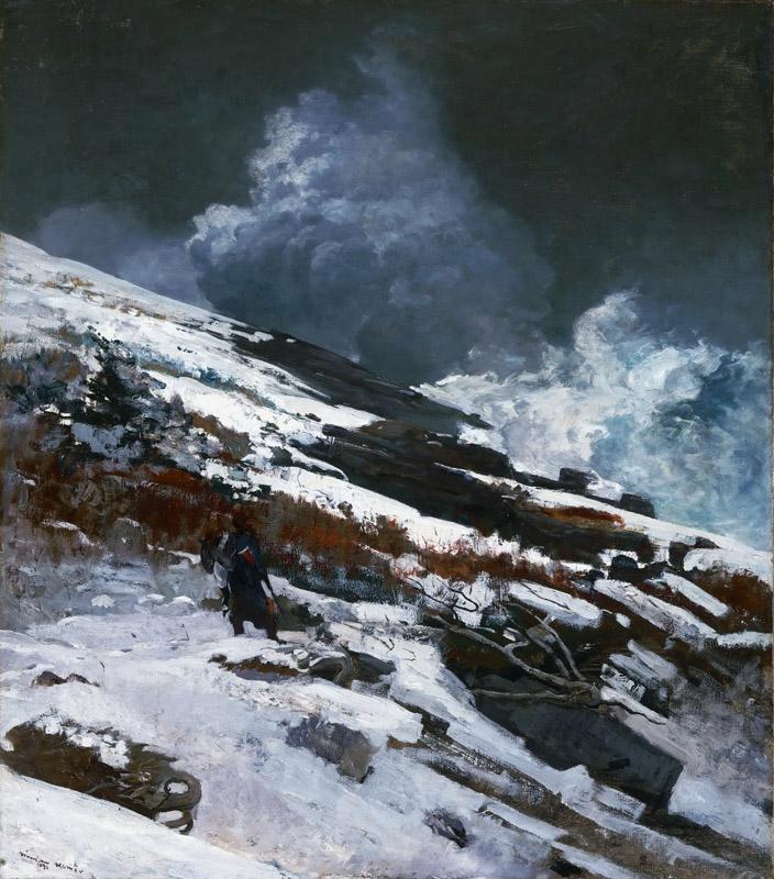 Winslow Homer, American, 1836-1910 -- Winter Coast