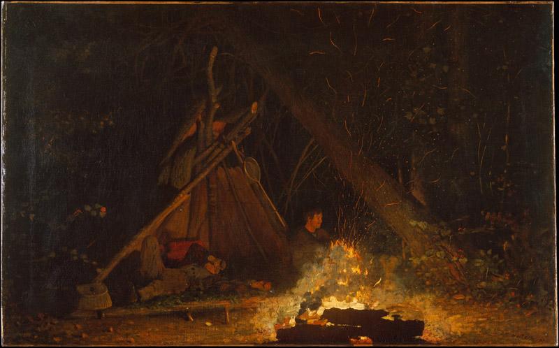 Winslow Homer--Camp Fire