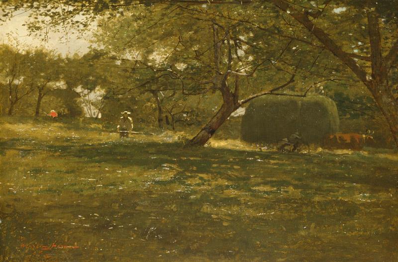 Winslow Homer--Harvest Scene