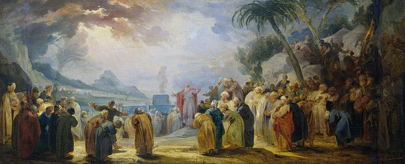 Wit, Jacob de -- Mozes verkiest de zeventig oudsten, 1736 - 1737