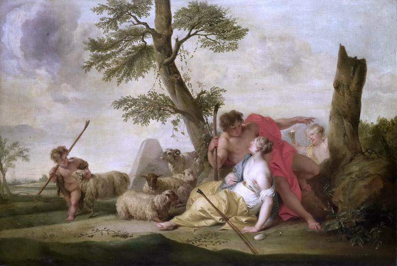 Wit, Jacob de -- Paris en Oenone, 1737