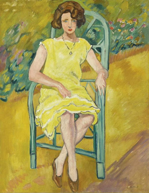 Woman Seated in the Garden, 1925