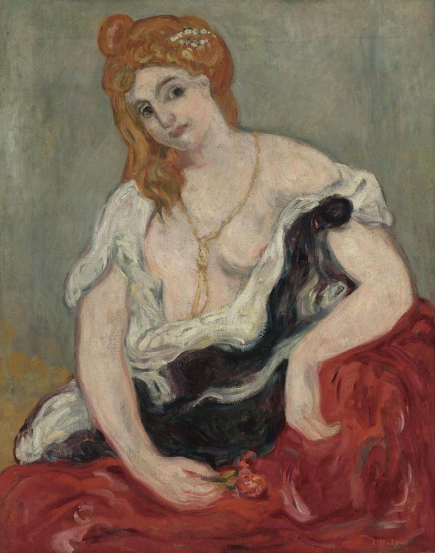 Woman with Necklace, 1920