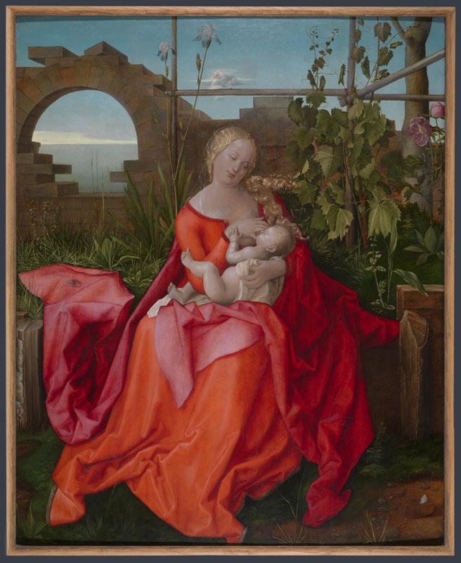Workshop of Albrecht Durer - The Virgin and Child (The Madonna with the Iris)