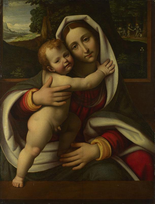 Workshop of Andrea Solario - The Virgin and Child