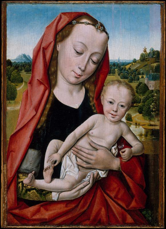 Workshop of Dieric Bouts--Virgin and Child II