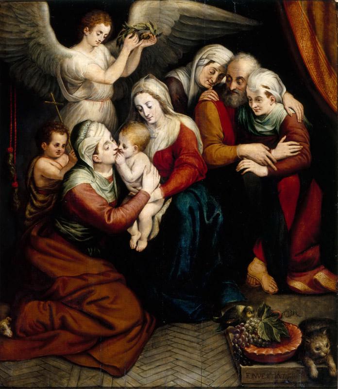 Workshop of Frans Floris the Elder -- Holy Family