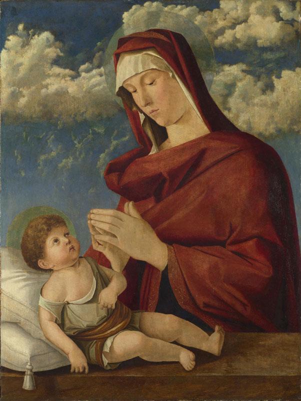 Workshop of Giovanni Bellini - The Virgin and Child II