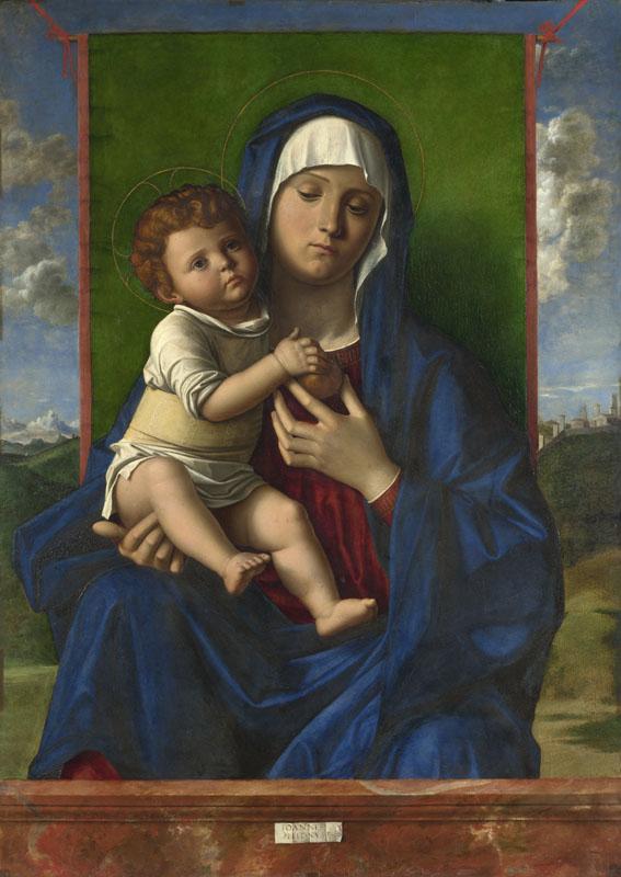 Workshop of Giovanni Bellini - The Virgin and Child
