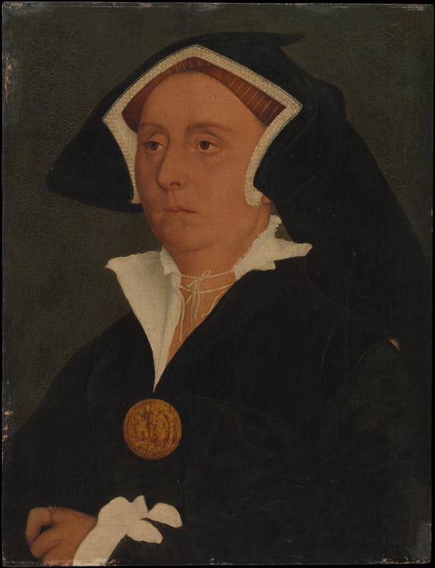 Workshop of Hans Holbein the Younger--Lady Rich (Elizabeth Jenks, died 1558)