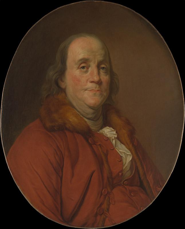 Workshop of Joseph Siffred Duplessis--Benjamin Franklin (1706-1790)