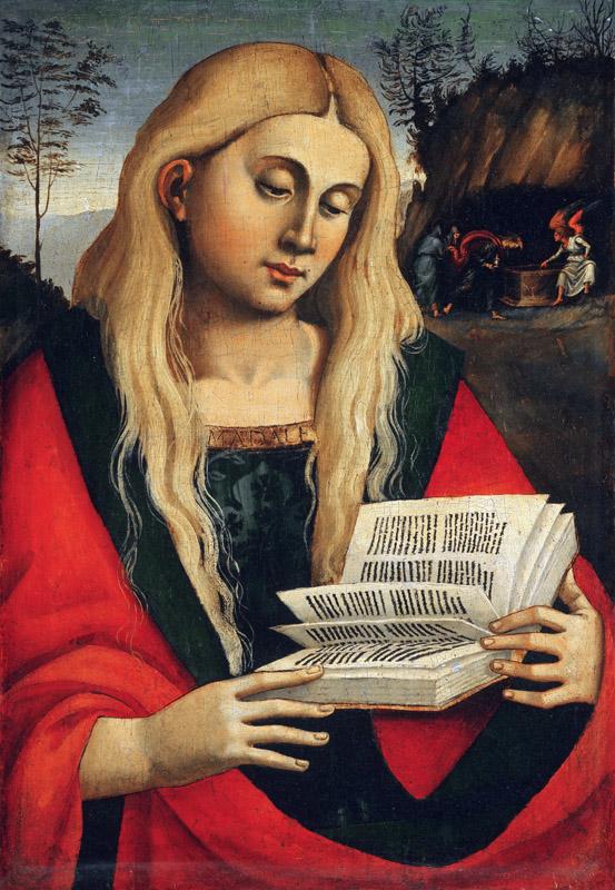 Workshop of Luca Signorelli, Italian (active central Italy), first documented 1470, died 1523 -- Saint Mary Magdalene