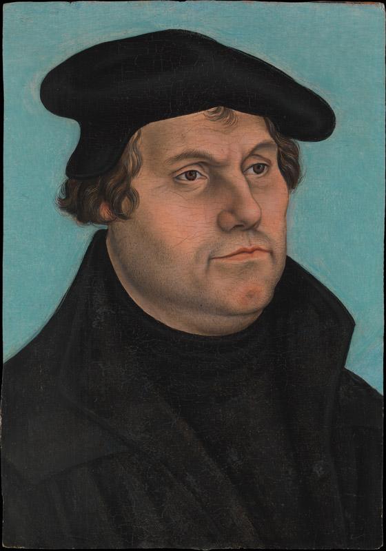 Workshop of Lucas Cranach the Elder--Martin Luther (1483-1546)