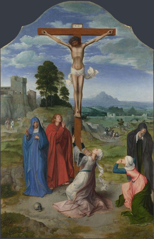 Workshop of Quinten Massys - The Crucifixion