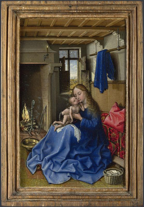 Workshop of Robert Campin (Jacques Daret) - The Virgin and Child in an Interior