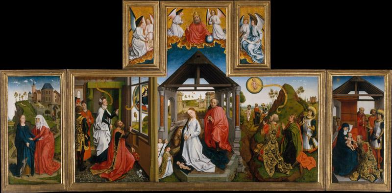 Workshop of Rogier van der Weyden--The Nativity