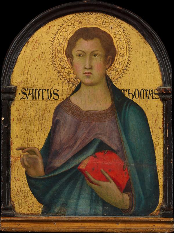 Workshop of Simone Martini--Saint Thomas