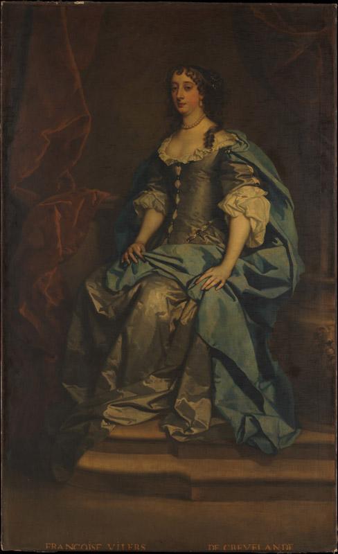 Workshop of Sir Peter Lely--Barbara Villiers (1640-1709), Duchess of Cleveland