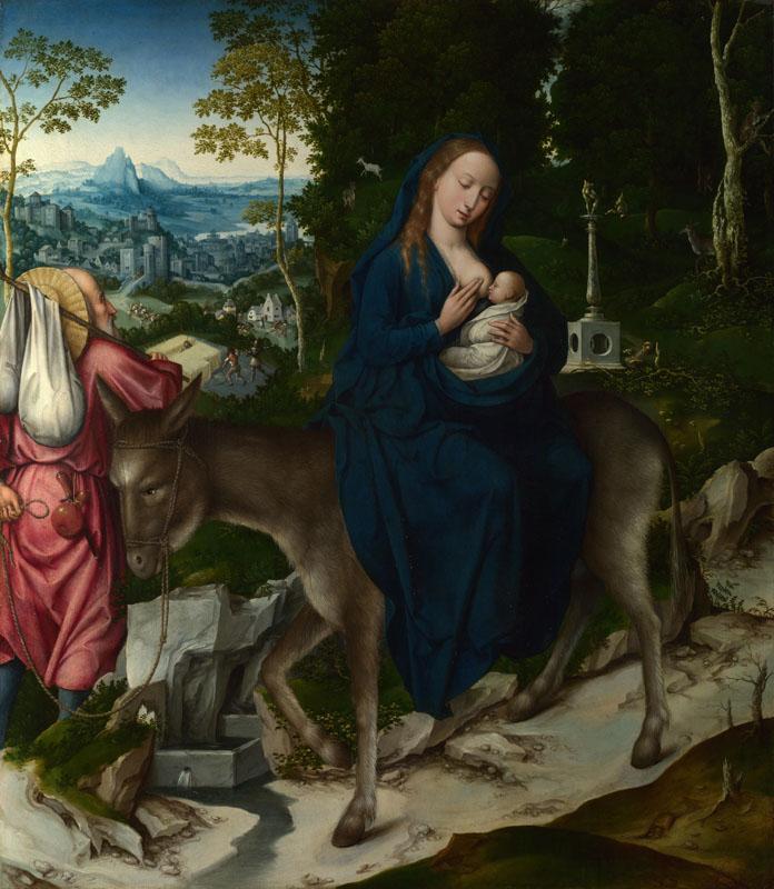 Workshop of the Master of 1518 - The Flight into Egypt