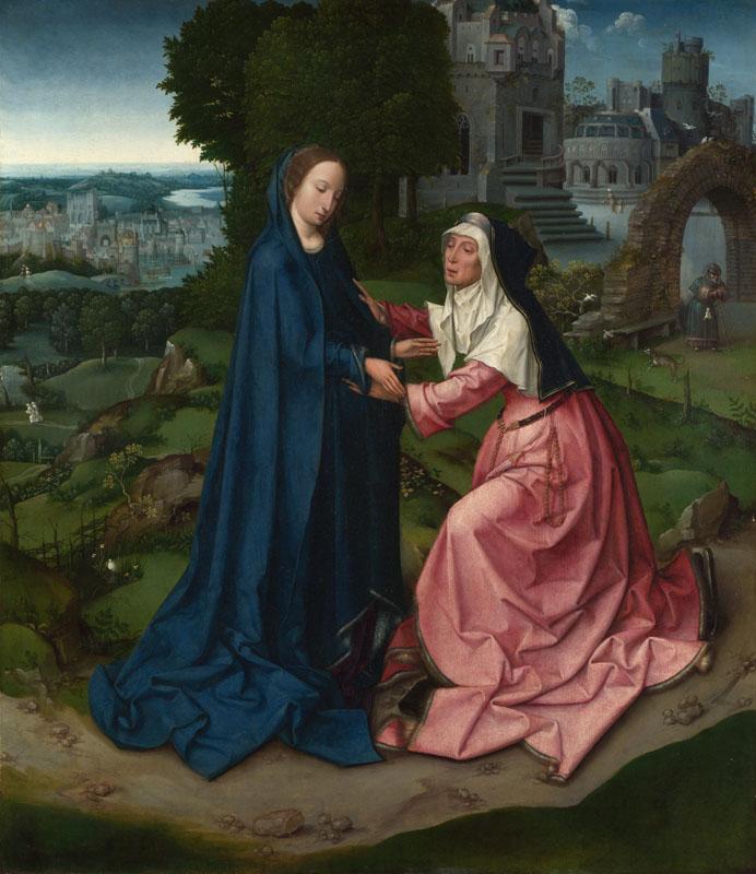 Workshop of the Master of 1518 - The Visitation of the Virgin to Saint Elizabeth