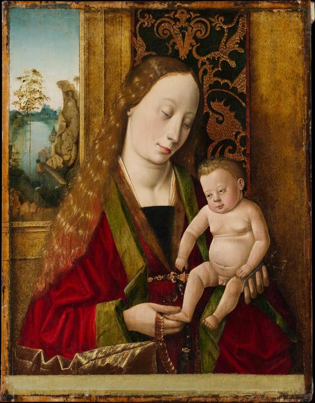 Workshop or Circle of Hans Traut--Virgin and Child