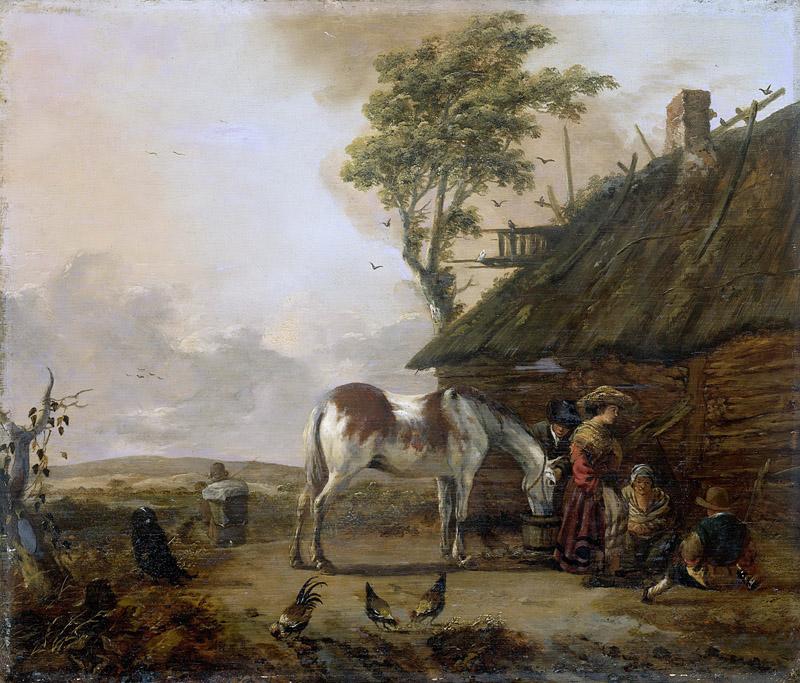 Wouwerman, Jan -- Het bonte paard, 1655-1666