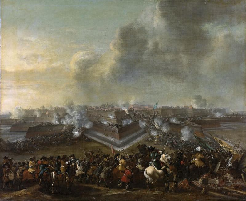 Wouwerman, Pieter -- De bestorming van Coevorden, 30 december 1672