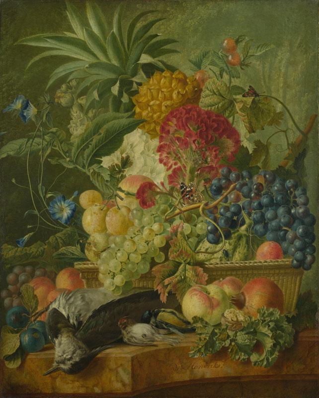 Wybrand Hendriks - Fruit, Flowers and Dead Birds