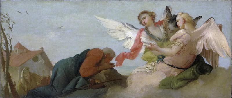 Zugno, Francesco -- Abraham en de drie engelen, 1750-1780
