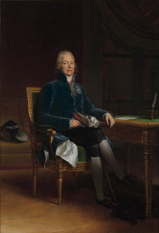 baron Fracois Gerard--Charles Maurice de Talleyrand Perigord (1754-1838), Prince de Benevent