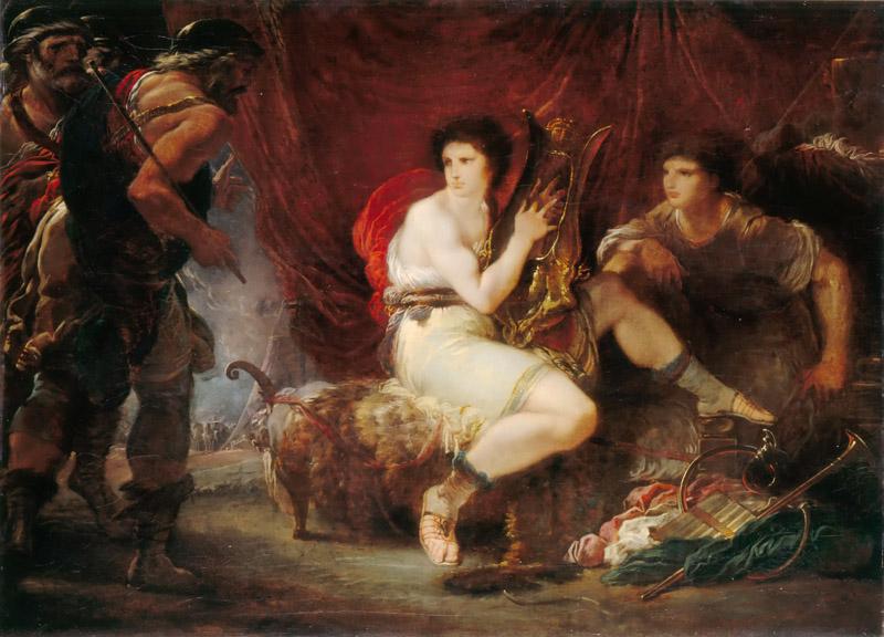 iuseppe Cades -- Achilles in his Tent with Patroclus